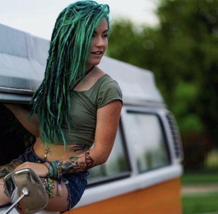 Де дреды зеленые