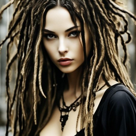 Готика девушка