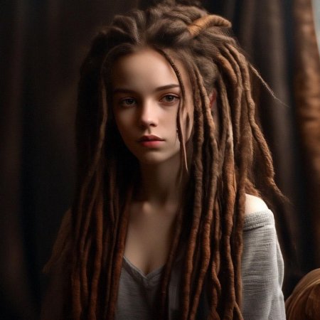 Длинные дреды