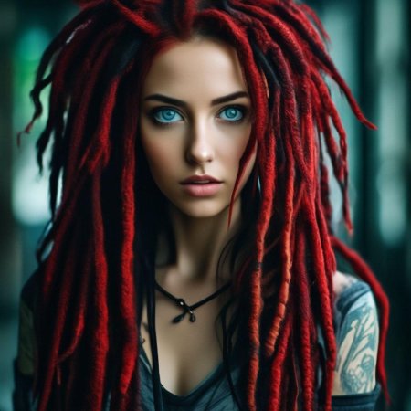 Красивые дреды