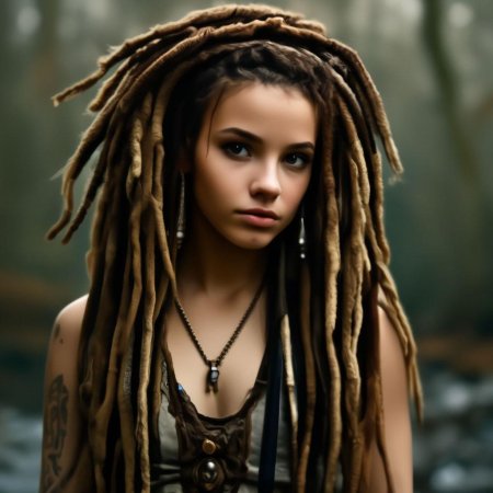 Дреды у девушек