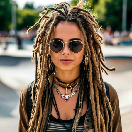 Красивые дреды