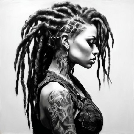 Дреды рисунок