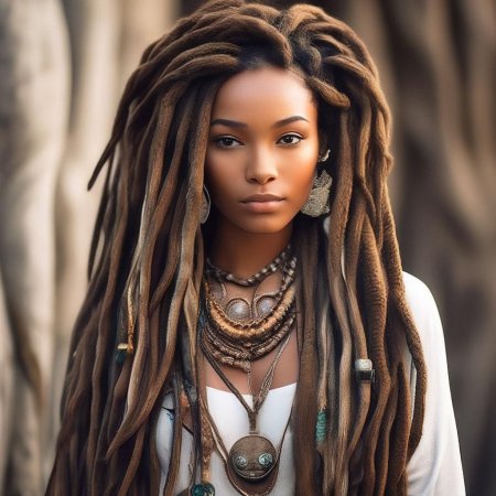 Красивые дреды