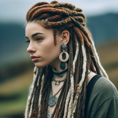 Дреды у девушек