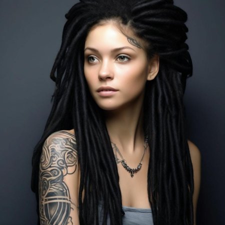 Черные дреды