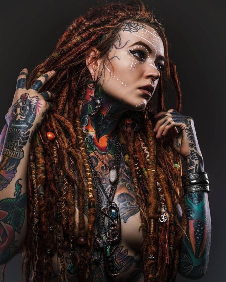 Morgin Riley дреды