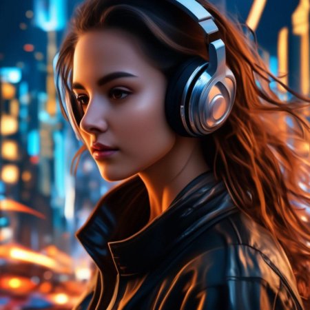 В стиле киберпанк