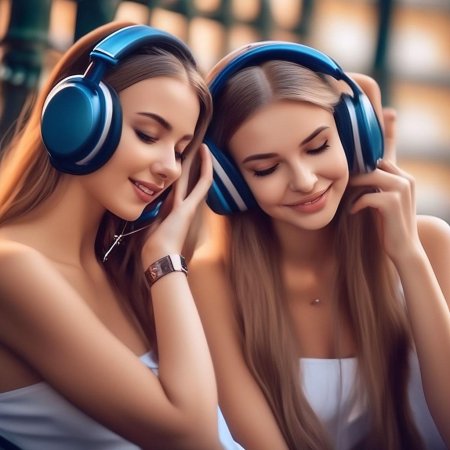 Наушники красивые