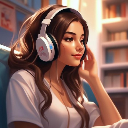 Девушка шатенка