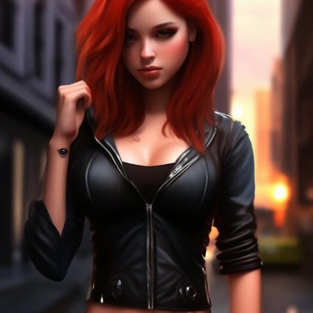 Девушка большая