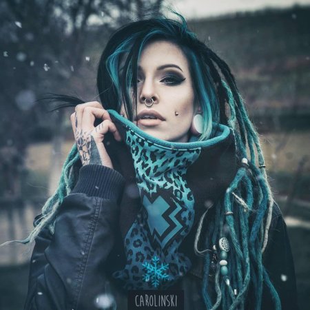 Девушки неформалки красивые