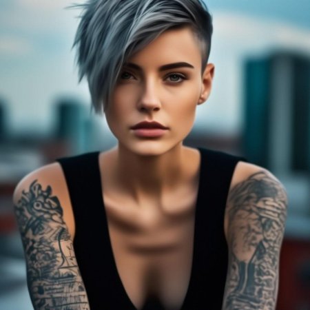 Короткая стрижка для девушек