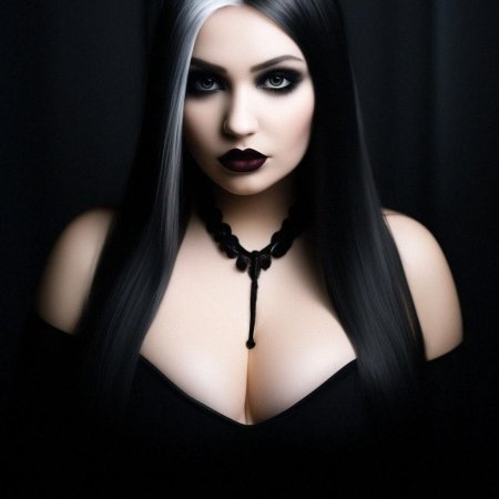 Девушка гот