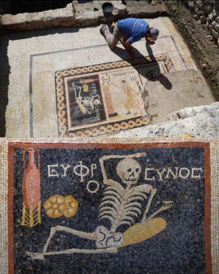 Раскопки в турции мозаики зеугма