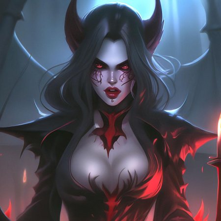 Девушка вампир