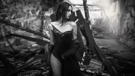 Фотосессия в темных тонах