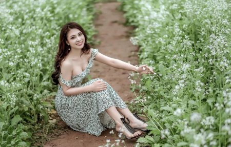 Девушка на природе