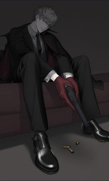 Босс мафиози аниме