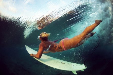 Сара Герхардт серфер