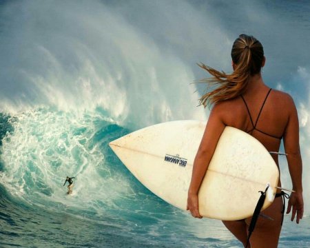 Боб Стэнли сёрфингистка