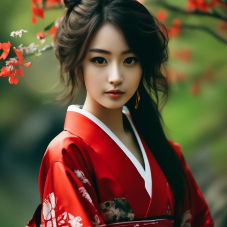 Красивая японка