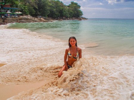 Пляж известный в Тайланде