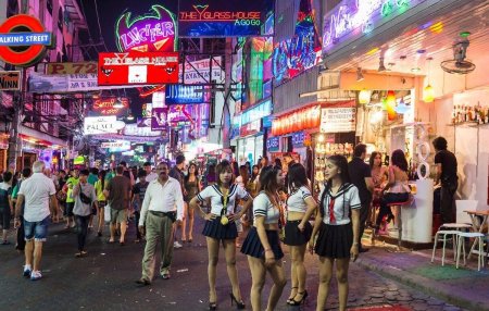 Тайланд Паттайя улица Волкин стрит