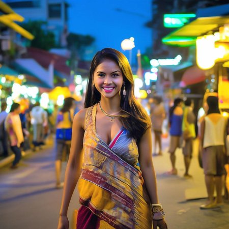 Девушка в тайланде