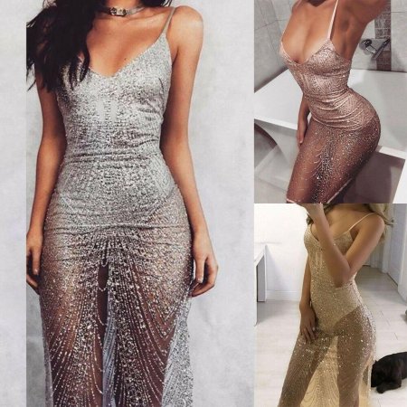 Блестящие платье