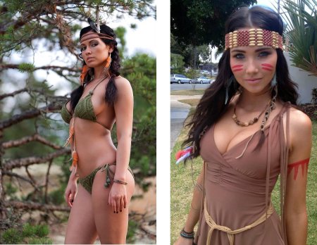 Красивые индейские девушки северной америки