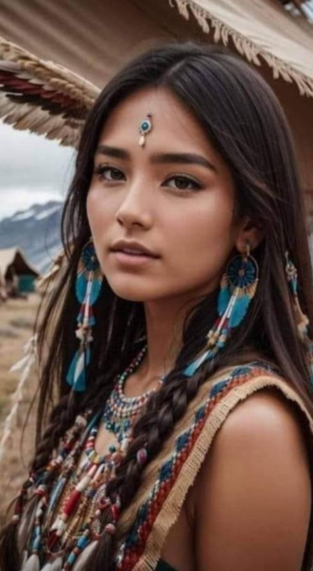 Native american woman