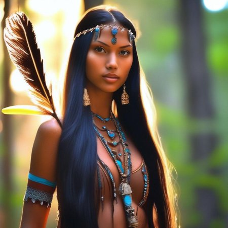 Красивые девушки индейцы