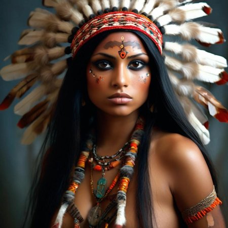 Индейские девушки