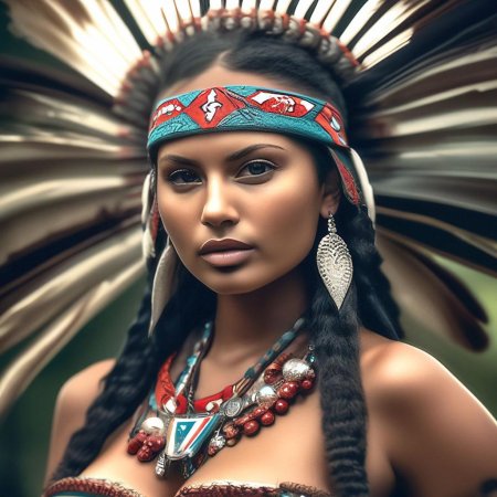 Красивые индейцы