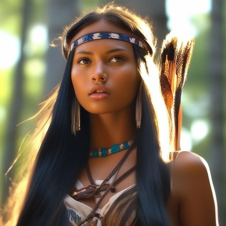 Красивые девушки индейцы