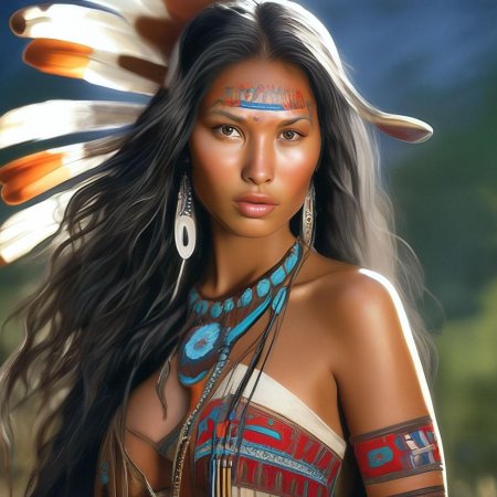 Красивые девушки индейцы