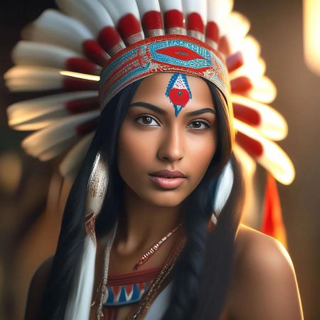 Красивые индейцы женщины