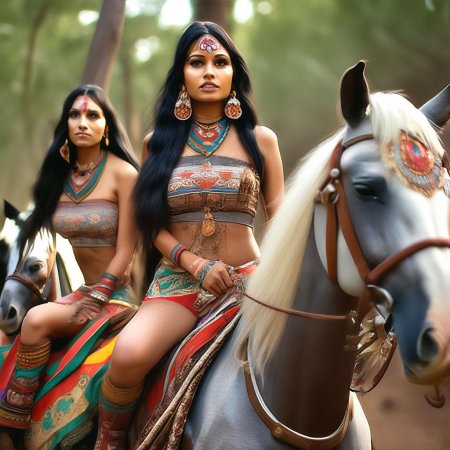 Индейская женщина