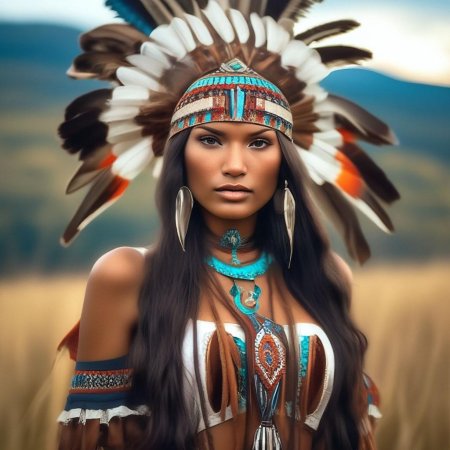 Красивые девушки индейцы