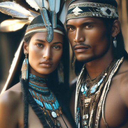 Красивые мужчины индейцы