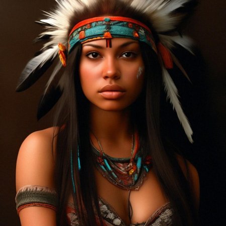 Красивые девушки индейцы