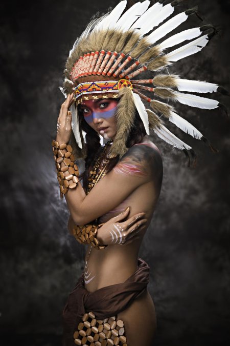 Индейские девушки