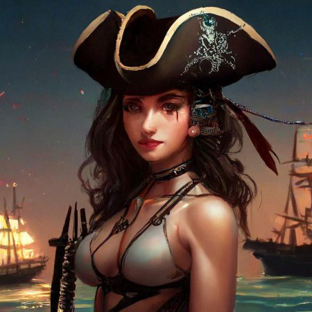 Девушка пират