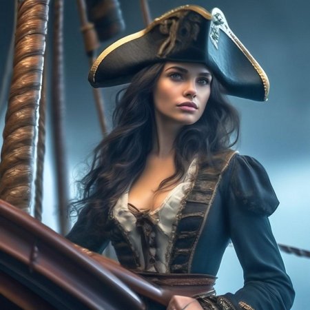 Девушка пират