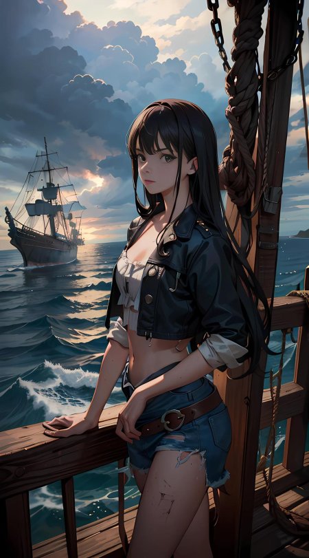 Пиратская девушка