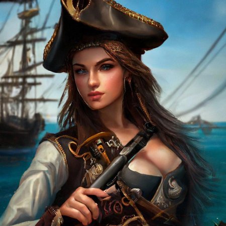 Девушка пират