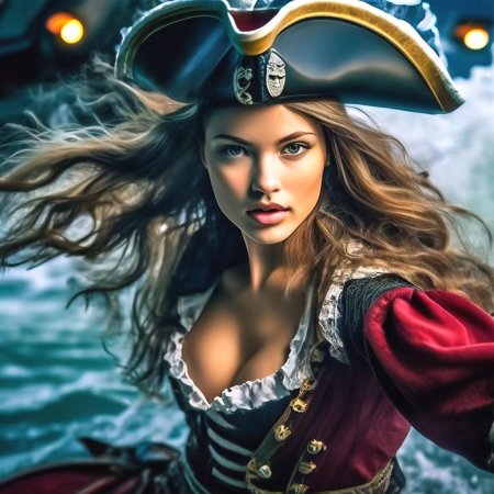 Девушка пират