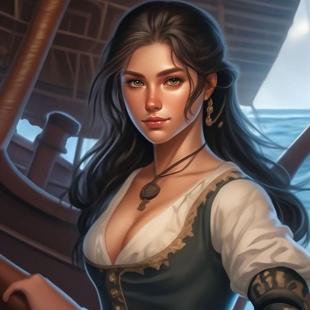 Девушка капитан