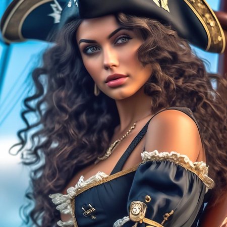 Девушка пират